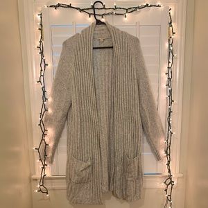 Gap gray striped sweater, M/L